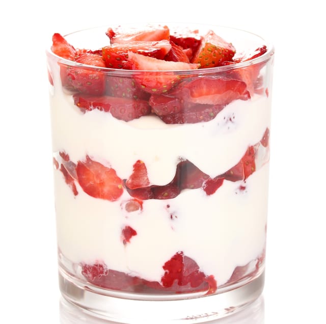 Strawberries with Cream.