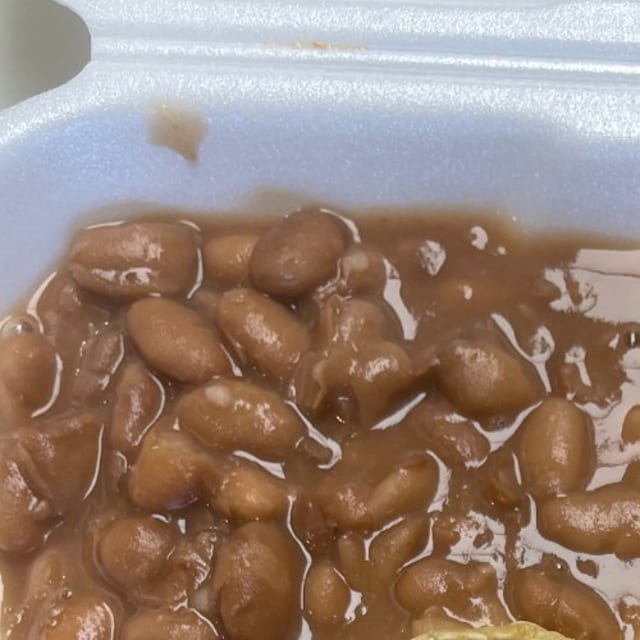 Side of Beans.